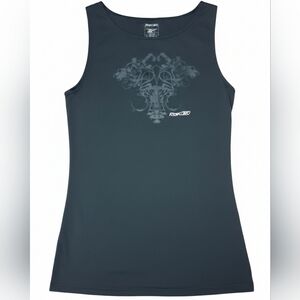 Reebok Women's Black Graphic Tank Top